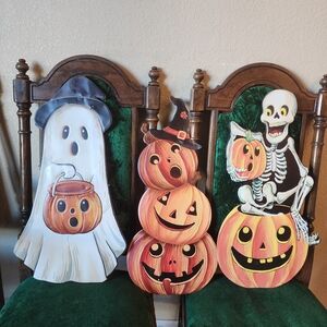 Halloween Ghost and Pumpkin Kids Costume Set